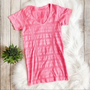 Lululemon Pink Swiftly Tech Short Sleeve